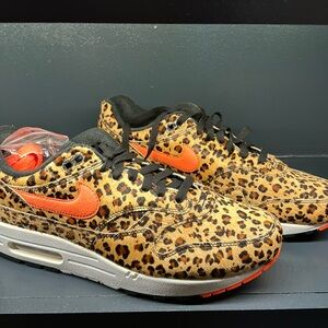 Atmos x Air Max 1 DLX 'Animal Pack - Leopard' Size 11 NWOB